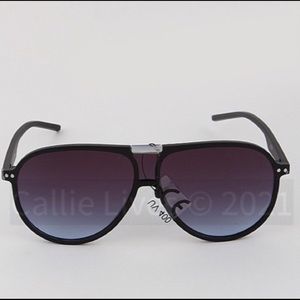 COPY - Miz Aviator Wonder Silver tab unisex Stevie Shades